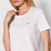 T-shirt Tommy Jeans koszulka bluzka damska biała
